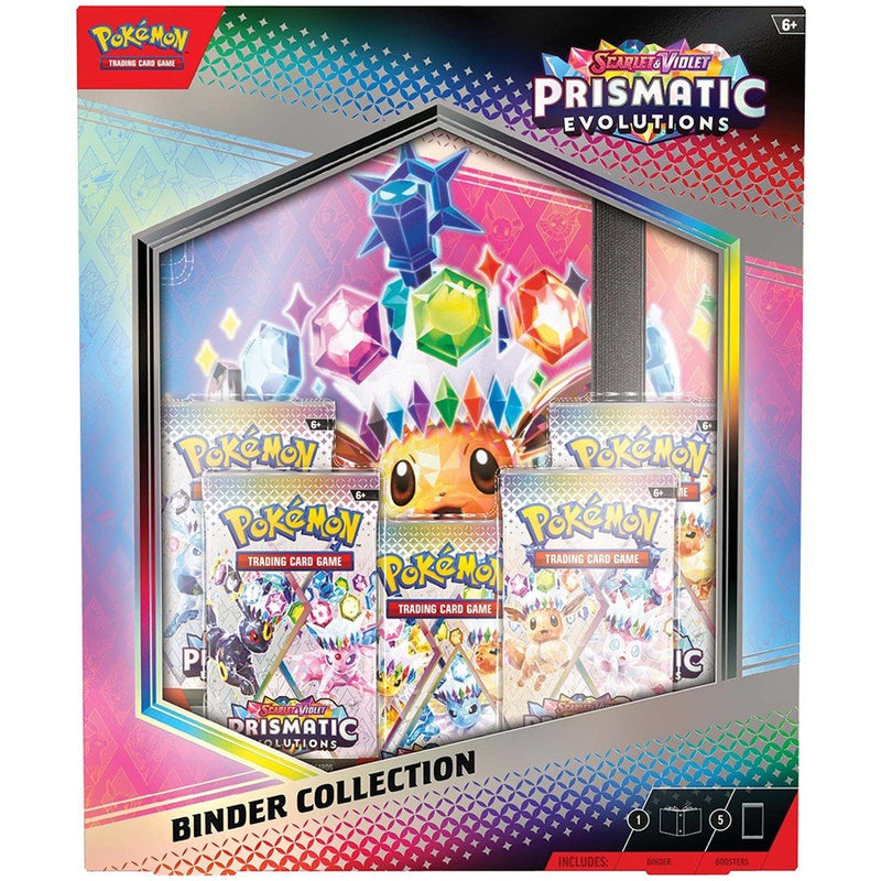 Pokemon TCG Scarlet & Violet 8.5 Prismatic Evolutions - Binder Collection - Super Retro