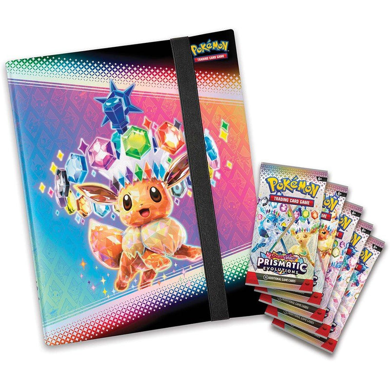 Pokemon TCG Scarlet & Violet 8.5 Prismatic Evolutions - Binder Collection - Super Retro