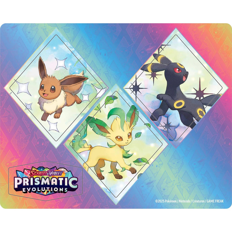 Pokemon TCG Scarlet & Violet 8.5 Prismatic Evolutions Leafeon Tech Sticker Blister - Super Retro