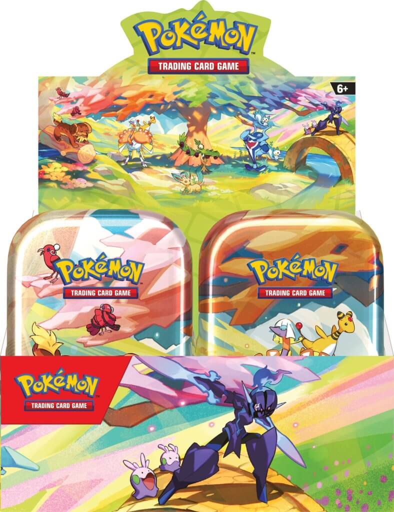 Pokemon TCG Vibrant Paldea Mini Tin - Super Retro