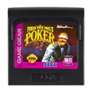 Poker Face Paul’s Poker - Game Gear - Super Retro