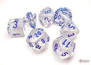 Polyhedral 7 - Die Set Borealis - Icicle/Light Blue - Super Retro