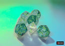 Polyhedral 7 - Die Set Borealis - Kelp/Light Green - Super Retro