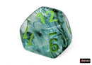 Polyhedral 7 - Die Set Borealis - Kelp/Light Green - Super Retro