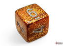 Polyhedral 7 - Die Set Glitter - Gold/Silver - Super Retro