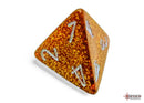 Polyhedral 7 - Die Set Glitter - Gold/Silver - Super Retro