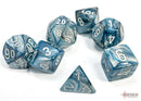 Polyhedral 7 - Die Set Lustrous - Slate/White - Super Retro