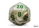 Polyhedral 7 - Die Set Marble - Green/Dark Green - Super Retro
