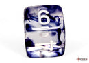 Polyhedral 7 - Die Set Nebula - Black/White - Super Retro