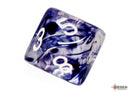 Polyhedral 7 - Die Set Nebula - Black/White - Super Retro