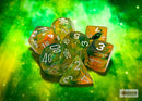 Polyhedral 7 - Die Set Nebula - Spring/White - Super Retro