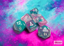 Polyhedral 7 - Die Set Nebula - Wisteria/White - Super Retro