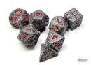 Polyhedral 7 - Die Set Speckled - Granite - Super Retro