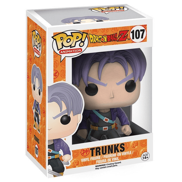 Pop Vinyl 107 Trunks (Dragon Ball Z) - Super Retro