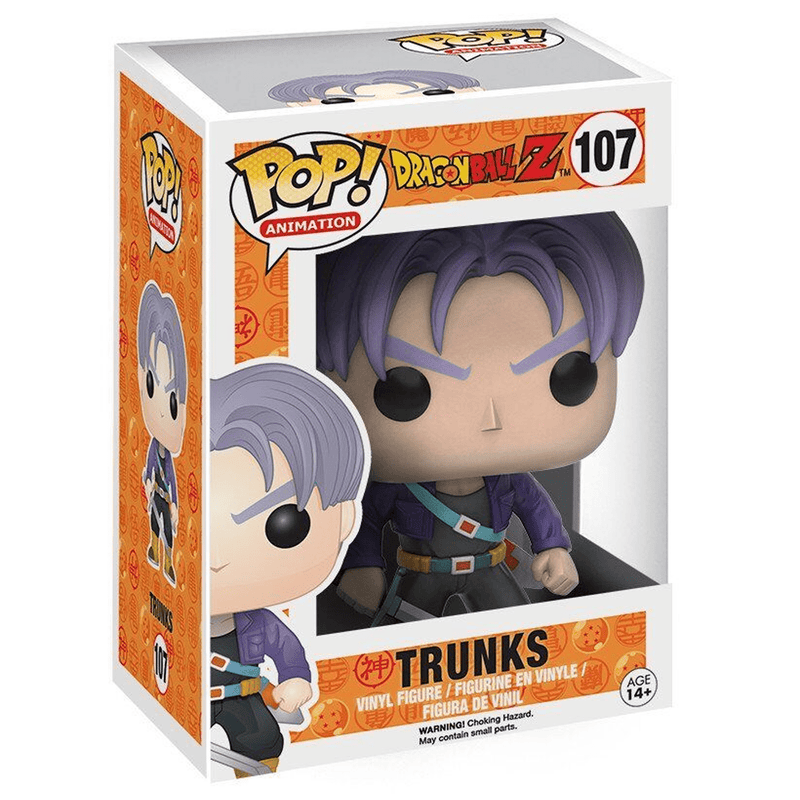 Pop Vinyl 107 Trunks (Dragon Ball Z) - Super Retro