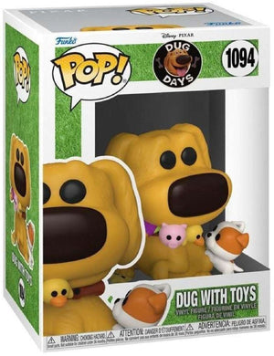 Pop! Vinyl 1094 Dug with Toys (Dug Days) - Super Retro