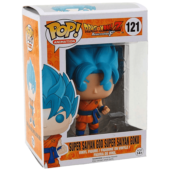Pop Vinyl 121 Super Saiyan God Super Saiyan Goku (Dragon Ball Z) - Super Retro