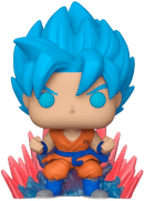Pop! Vinyl 1256 SSGSS Goku (Kaio - Ken Times Twenty) (Dragon Ball Super) - Super Retro