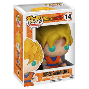 Pop Vinyl 14 Super Saiyan Goku (Dragon Ball Z) - Super Retro