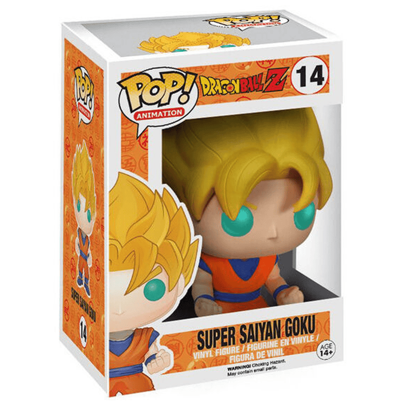 Pop Vinyl 14 Super Saiyan Goku (Dragon Ball Z) - Super Retro