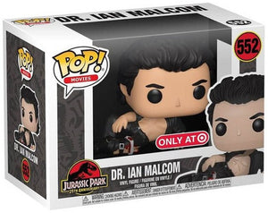 Pop! Vinyl 552 Dr. Ian Malcolm (Jurassic Park 25th Anniversary) - Super Retro