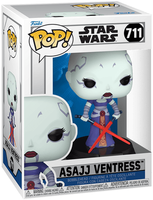 Pop! Vinyl 711 Asajj Ventress (Star Wars) - Super Retro