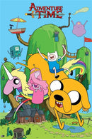 Poster - Adventure Time House - Super Retro
