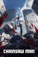 Poster - Chainsaw Man Denji - Super Retro