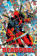 Poster - Deadpool Comic Covers - Super Retro