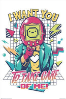 Poster - Ilustrata Samagotchi - Super Retro