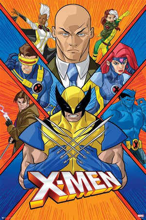 Poster - Marvel Comics X - men Classic - Super Retro