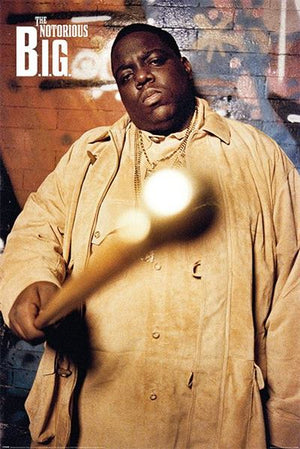 Poster - Notorious B.I.G. Biggie Smalls - Super Retro