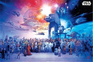 Poster - Star Wars Classic Universe - Super Retro