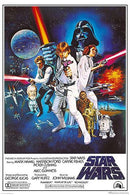 Poster - Star Wars Episode IV: A New Hope One Sheet - Super Retro