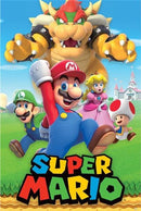 Poster - Super Mario Bowser - Super Retro