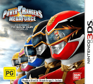 Power Rangers Megaforce - 3DS - Super Retro