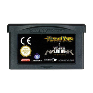 Prince of Persia: The Sands of Time & Tomb Raider the Prophecy - GBA - Super Retro