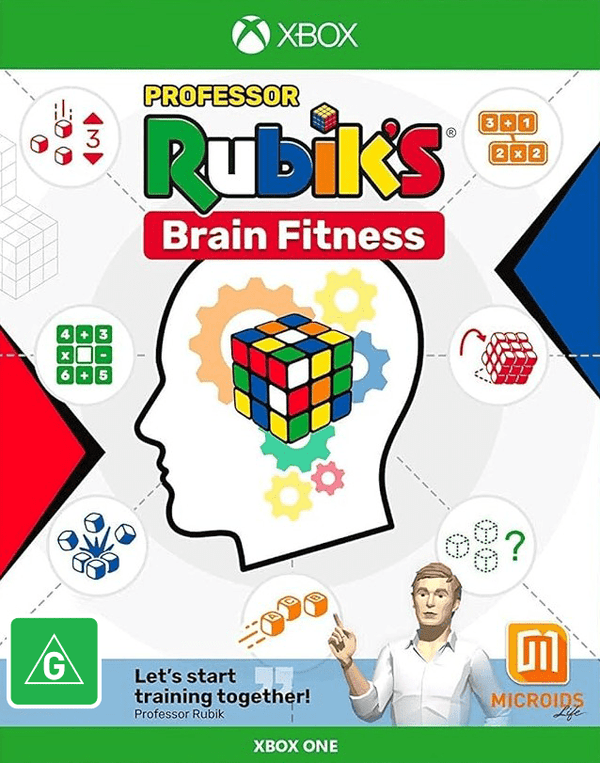Professor Rubik's Brain Fitness - Xbox One / Series X - Super Retro