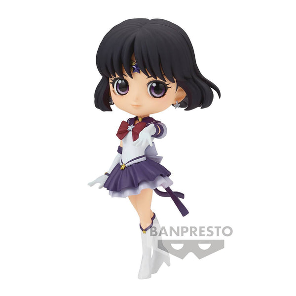 Q Posket - Pretty Guardian Sailor Moon Cosmos the Movie Eternal Sailor Saturn (Ver.A) - Super Retro