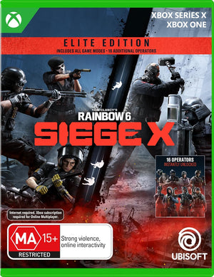 Rainbow Six Siege X - Elite Edition - Xbox One / Series X - Super Retro