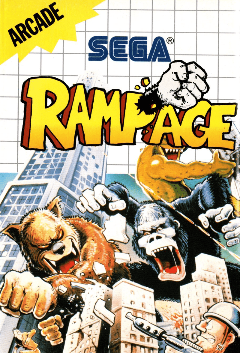 Rampage - Master System - Super Retro