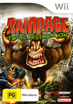 Rampage: Total Destruction - Wii - Super Retro