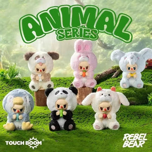Rebel Bear Animal Series Blind Box - Super Retro