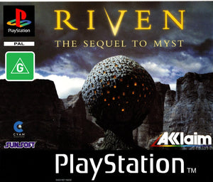 Riven: The Sequel to Myst - PS1