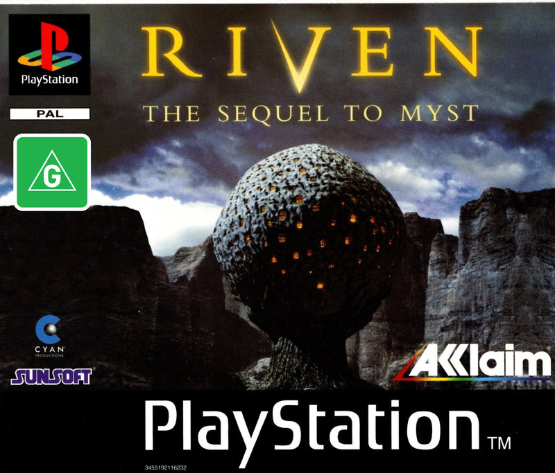 Riven: The Sequel to Myst - PS1