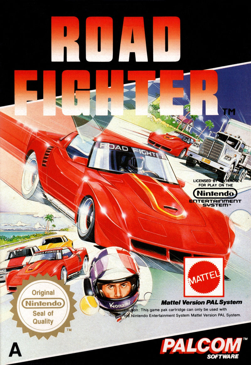 Nes Road Rage Racing Game Road Fighter - NES - Super Retro - NES