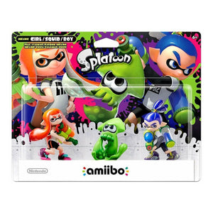 Amiibo - Inkling Girl / Squid / Boy (Splatoon)
