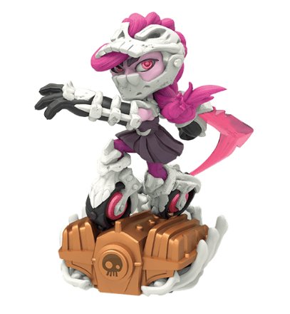 Skylander Figure - Bone Bash Roller Brawl (SuperChargers) - Super Retro