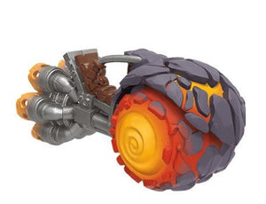 Skylander Figure - Burn - Cycle Vehicle (SuperChargers) - Super Retro