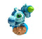 Skylander Figure - Dive - Clops (SuperChargers) - Super Retro